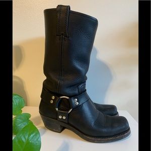 FRYE 12R Harness Moto Boots